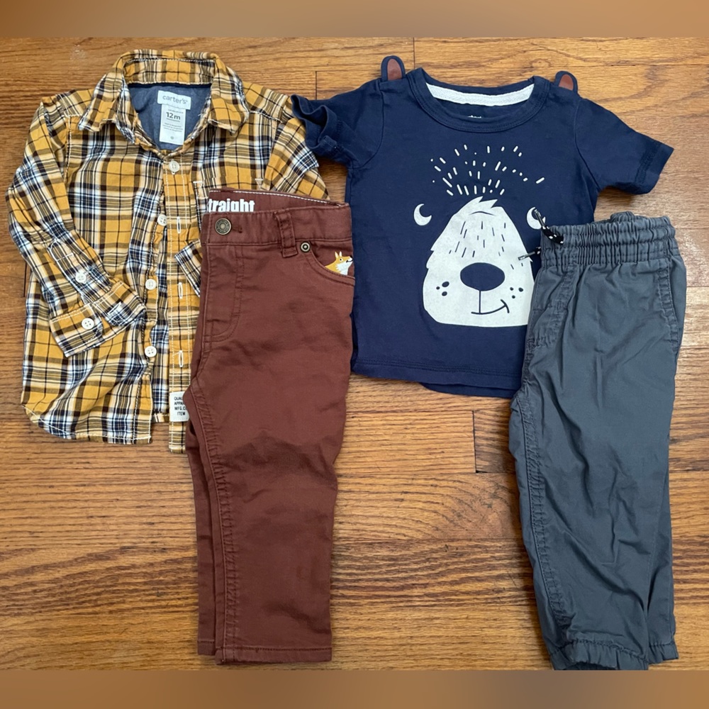 Lot of 4 item Carters 12m
